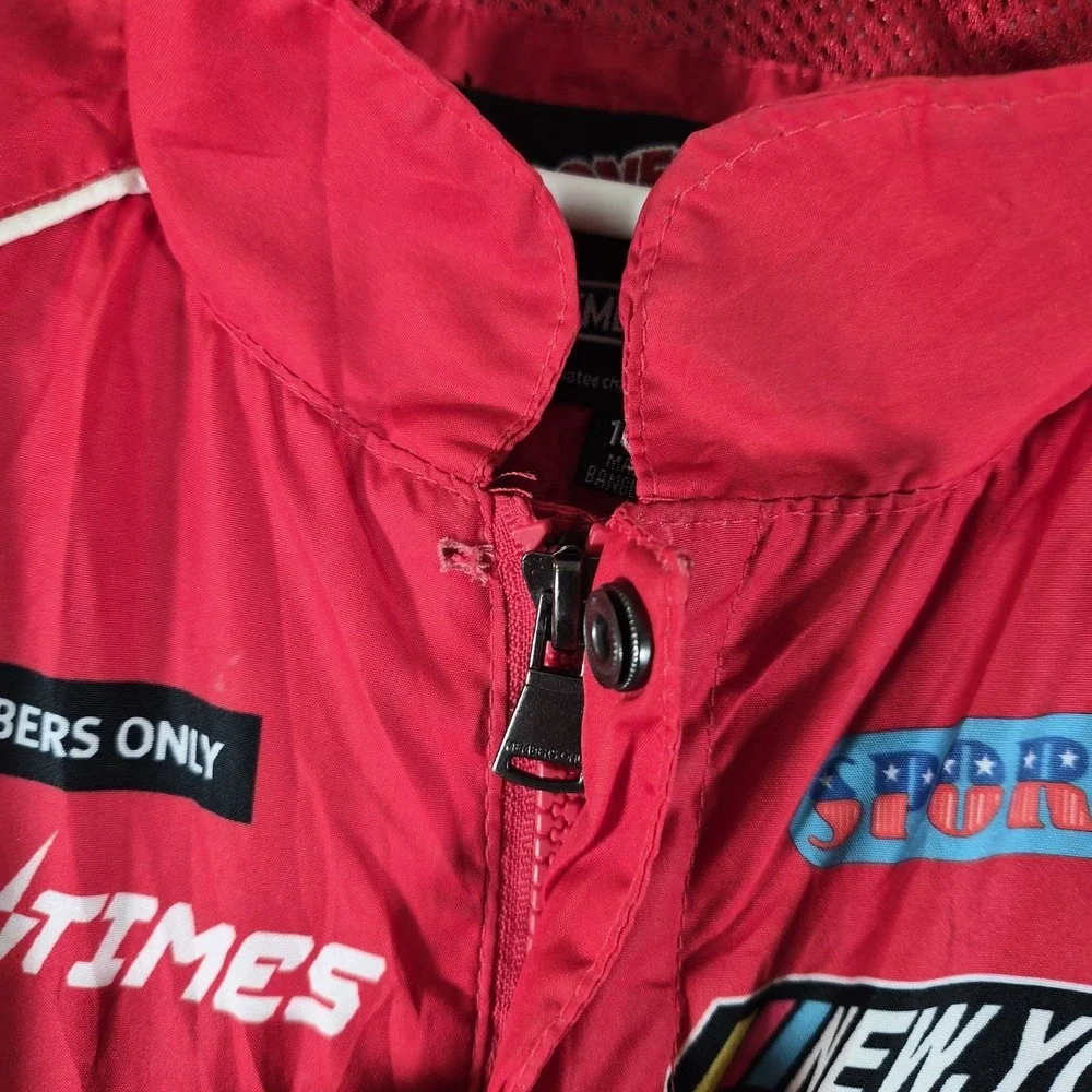 Looney Tunes Members Only Jacket Kids 10/12‎ Bugs Bunny Colorblock Windbreaker
